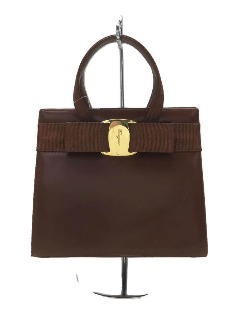 Salvatore Ferragamo Handbag Leather Brown